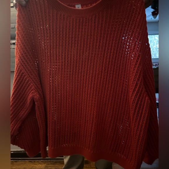 Old Navy Open-Stitch Sweater Plus Size - Picture 4 of 4